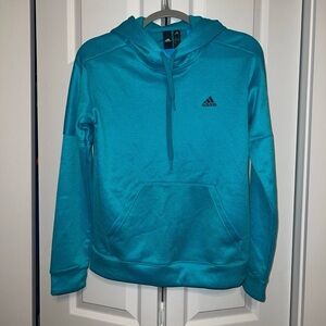 Adidas Climawarm Teal Training Sweatshirt Hoodie Women’s Size Small